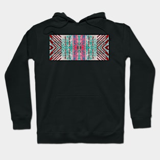 Fijian Tapa Cloth 58 by Hypersphere Hoodie